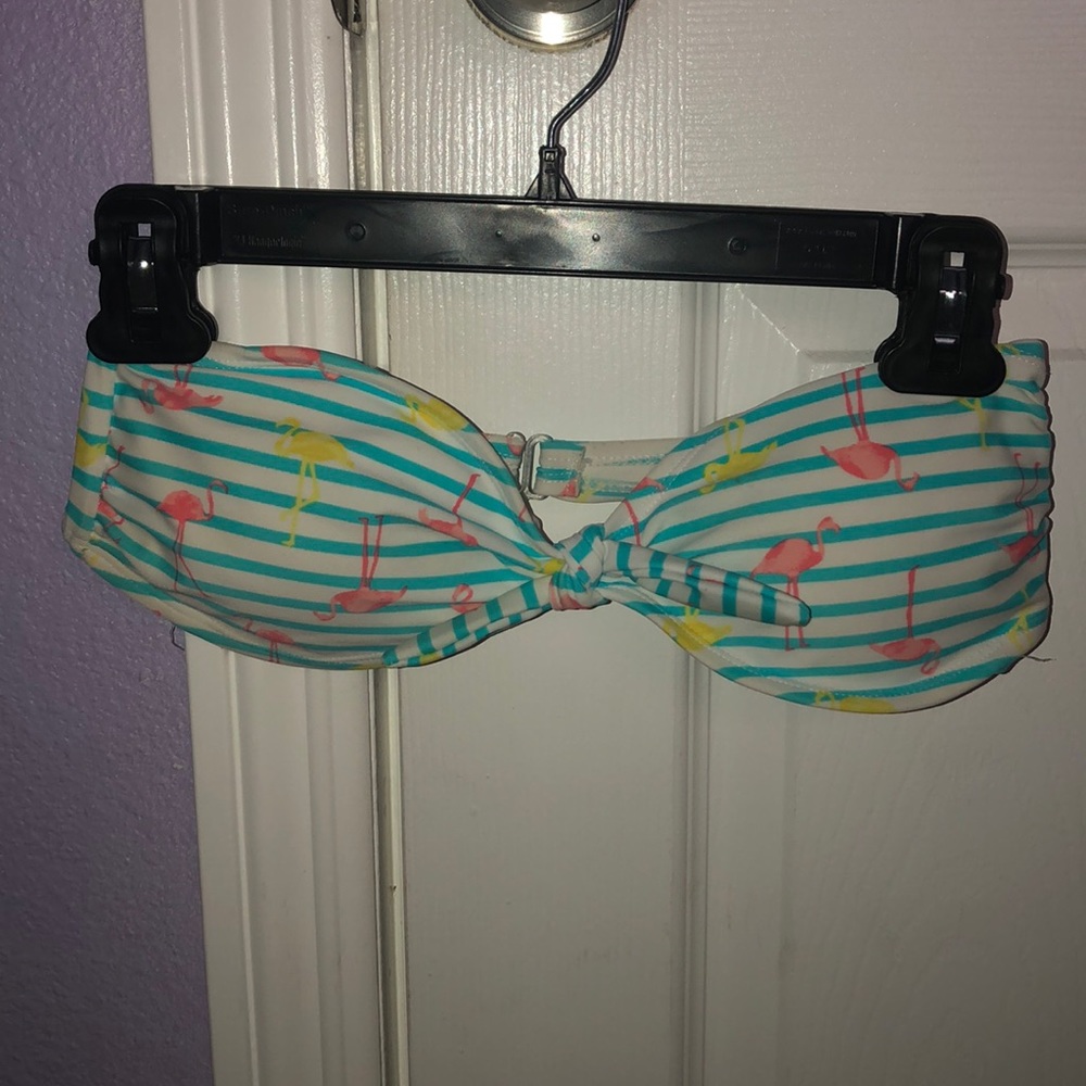 Forever 21 Flamingo Bikini Top